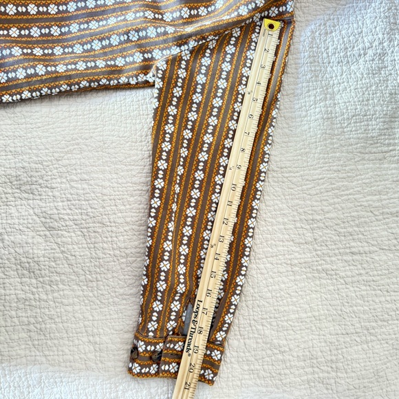 Brixton Women’s Providence Overshirt Tan & White‎ Printed Cotton Jacket Size M - Picture 4 of 9